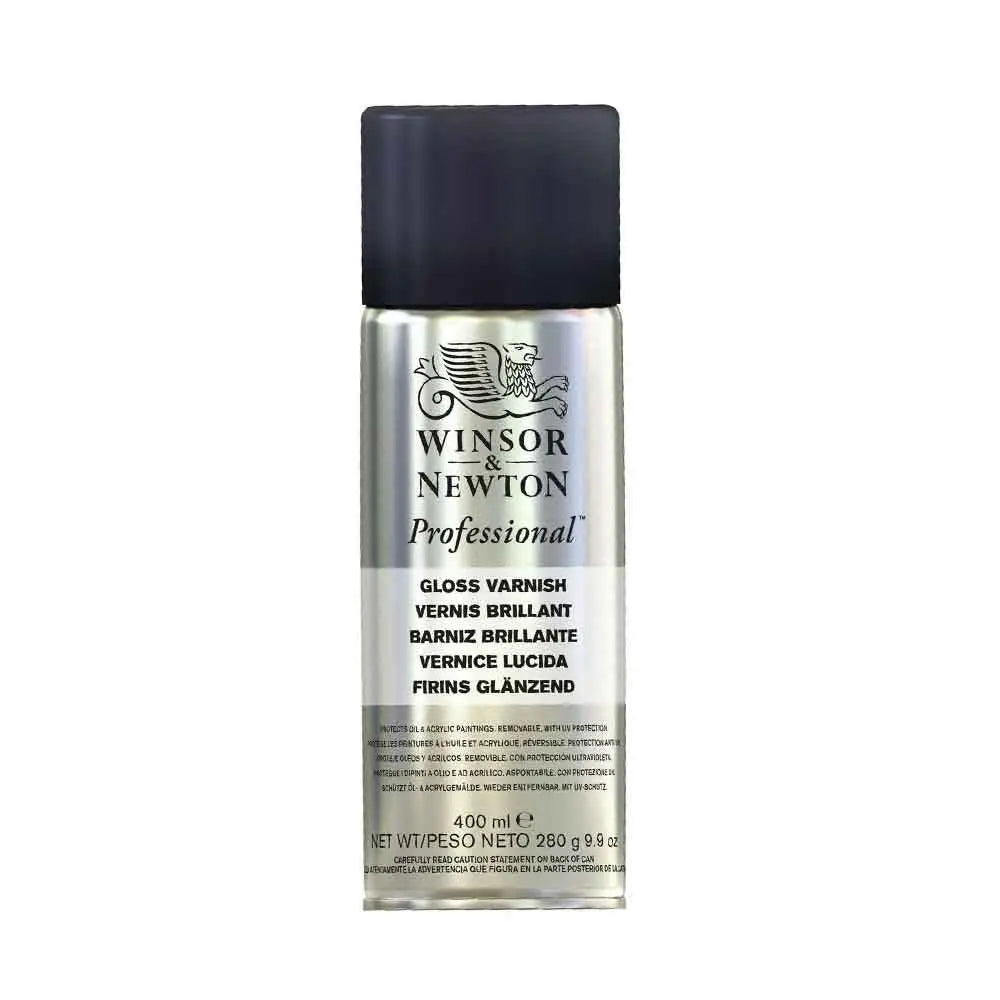 WINSOR & NEWTON PROFESSIONAL GLOSS VARNISH SPRAY - 400 ML Winsor & Newton